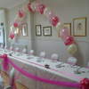 top table arch & table dressed